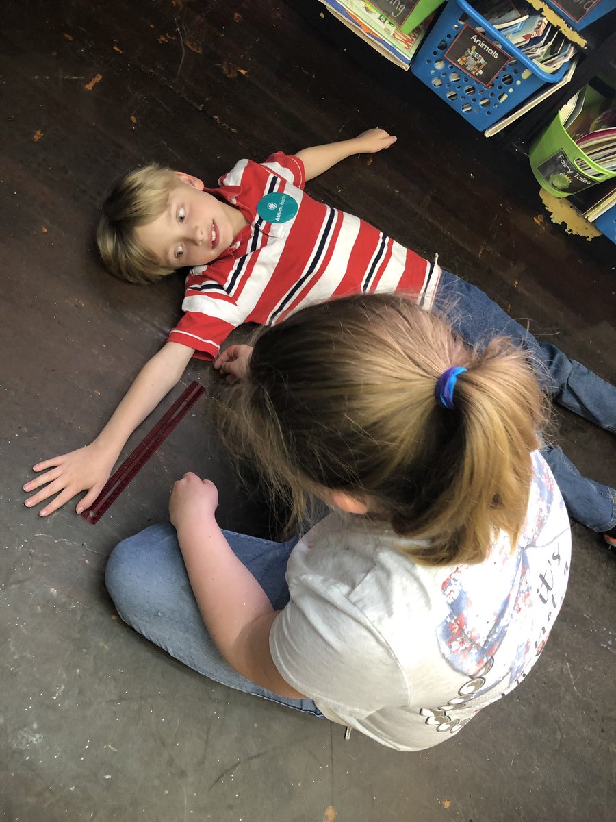 KepleyJessica's tweet photo. Ending this rainy week with measuring each other then comparing inches by graphing body parts. 👍🏽 measurement continues next week... AND I AM SO EXCITED!! #measureme @RES_RSSS https://t.co/BN7wl660og