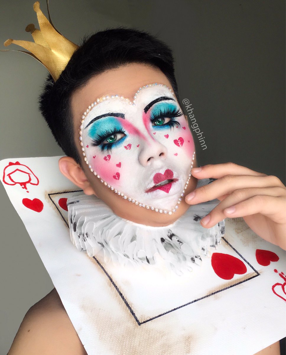 khangphinn's tweet photo. I’m very new to Twitter, but I’m active a lot on Instagram. I designed do creative face painting by myself. I always try my best to break out of my own comfort zone. I really wish I could be in your list @norvina1 🙏🏻💝 https://t.co/q1rRRdPalc