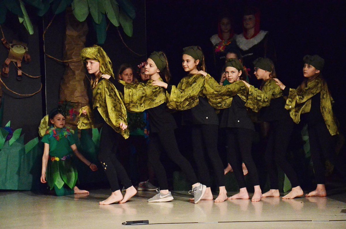 AveryElementary's tweet photo. Avery Cubs present "Jungle Book Kids!" You can, "Trust Me," it's so much more than just, "The Bare Necessities." Friday night at 6:30pm and Saturday, March 16th at 4;00pm. Tickets at the door: $3 adults/$1 children. #averyrocks #ccsdfam https://t.co/wiveL7DXZv