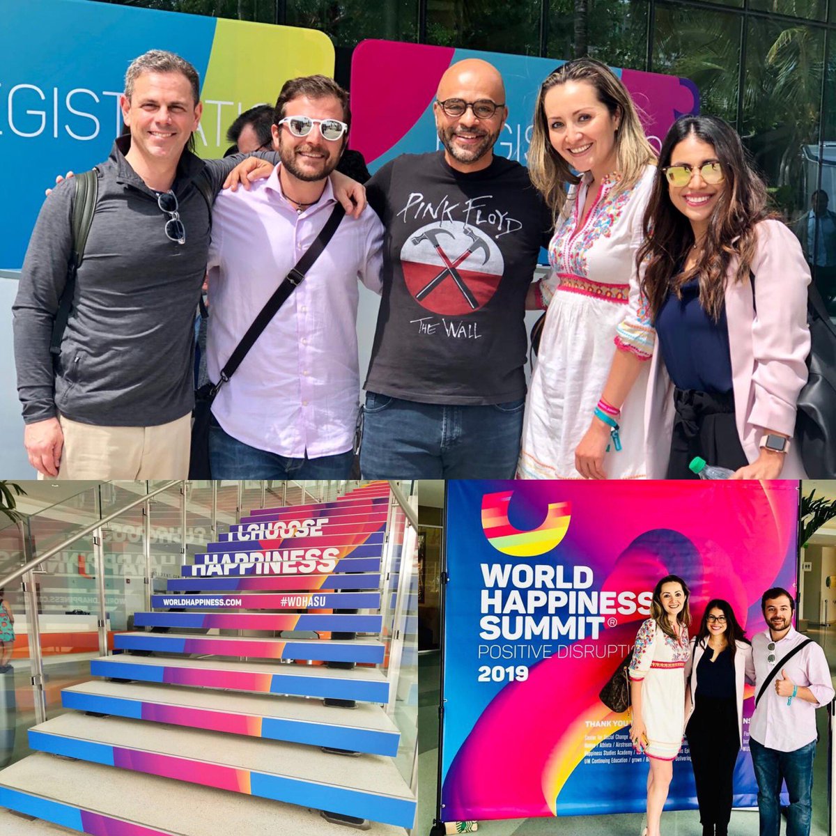 DHMovement's tweet image. Can today get any happier? Peek at this smiling crew of happy speakers, leaders, and thinkers at @WOHASU #dhmovement #solveforhappy