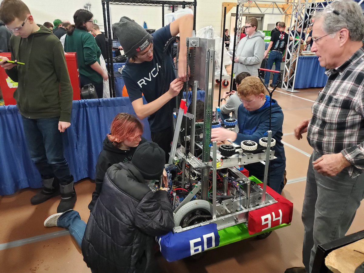 montwildcats's tweet image. Our #roboticscats are competing now! Inspection was last night and they began pool play today. Tomorrow brings tournament seeding and the championship in the afternoon! #betrueblue #robotics #letsgocats