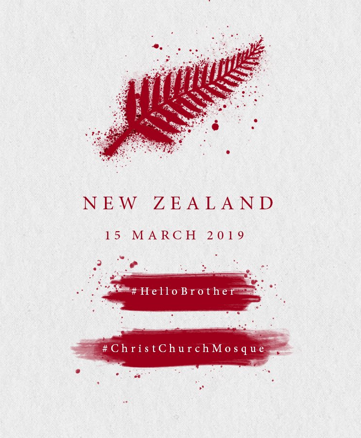 AmrAsnangy's tweet image. My words can't help, I will just use my brush...

#christchurch #hellobrother #حادث_نيوزيلندا_الارهابي