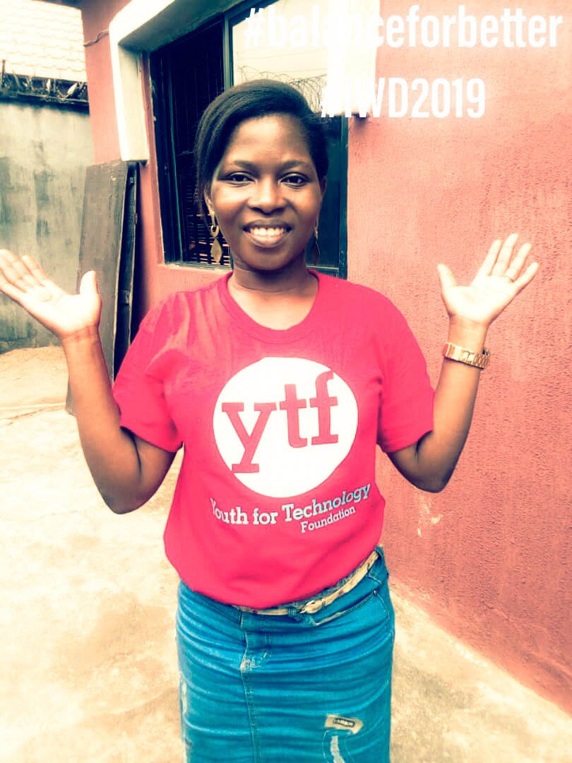 AnosikePeace's tweet photo. Thank you 
@youthfortech
 for the opportunity to participate at the Google's 
@TechWomen
 summit in Lagos. #IWD2019 #balanceforbetter #womenintech https://t.co/P9WuU7igvh