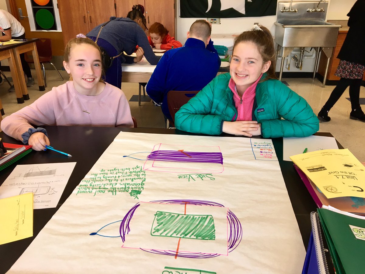 SchaferROMS's tweet photo. Students created models of generators as part of our energy unit in 7th grade science. #bulldawgproud https://t.co/ofw5oaCOux
