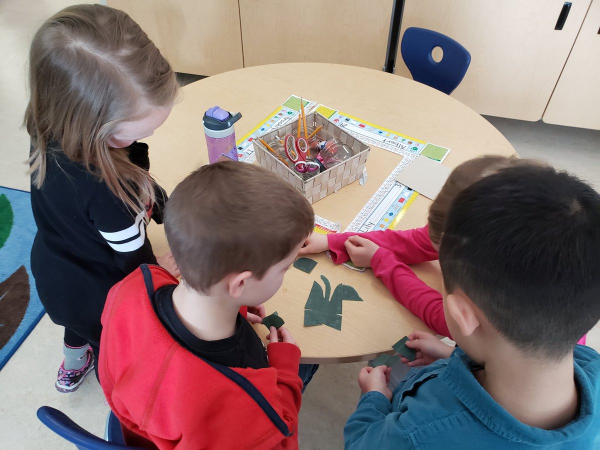 mrsrodomsky's tweet photo. Tried a code breaker challenge today. We were challenged by each clue and worked hard but didn't give up. We practiced team work and had so much fun! I just loved how each team worked so well together!#spslearn https://t.co/0DFiAg8m2y