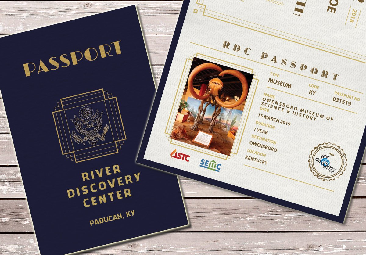rdcpaducah's tweet photo. 🌎 The River Discovery Center Passport Series 🌎
 The fifth stop in the RDC passport book, Owensboro, KY!

  Taking you on a journey through our RDC passport book to share all of  the amazing locations you could travel to FOR FREE by becoming a member  of the RDC! https://t.co/y37RzIokVQ