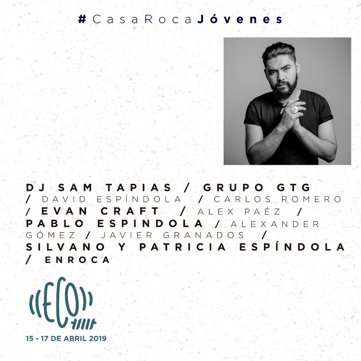 CasaRocaSabanaN's tweet photo. #CasaRocaJóvenes Conoce algunos de nuestros invitados especiales a la Guerra de Clanes.
Más información en: https://t.co/WSMtXrH5OS @tMtSabanaNorte
#2019ClavedeRe #tMtSabanaNorte #Jóvenes #Pulso #Legado #Eco #tmt #CasaRocaSabanaNorte #tMtCamp https://t.co/zRhlFvr2Q8