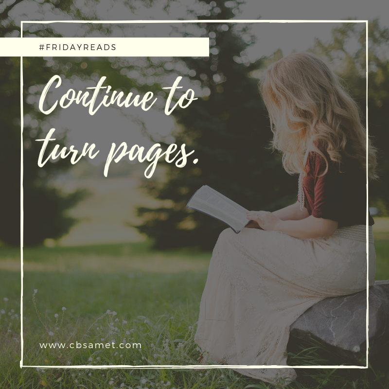 CBSamet1's tweet photo. What are you reading today? #FridayReads https://t.co/ClPaGLczVO
