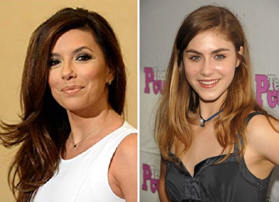   HAPPY BIRTHDAY !  Eva Longoria  and  Caitlin Wachs 