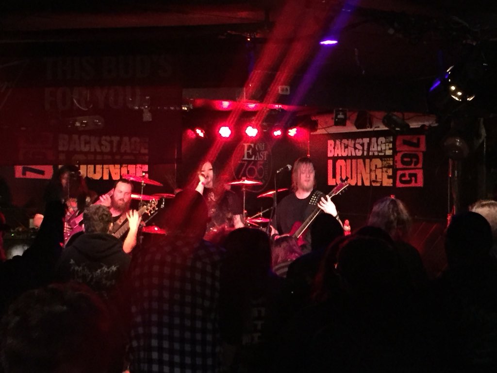 MMcSw13's tweet image. Heavy set by #London death metal band @KavaraOFFICIAL opening for @TheJUNOAwards nominees @BeyondCreation1. #JUNOfest #heavymetal