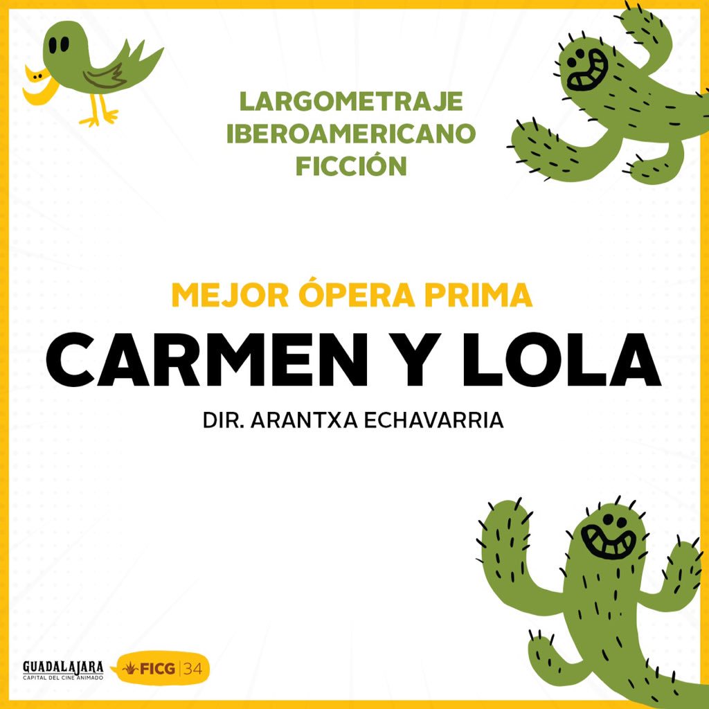 "Este premio se lo dedico a todas las mujeres presentes en este festival y les digo que sí se puede, yo tengo 50 años y aquí estoy con mi primera película", dice Arantxa Echavarría, en su discurso de agradecimiento al recibir el premio a mejor Ópera Prima.
#FICG34