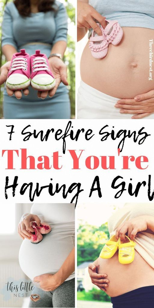 Baby girl pregnancy symptoms sale