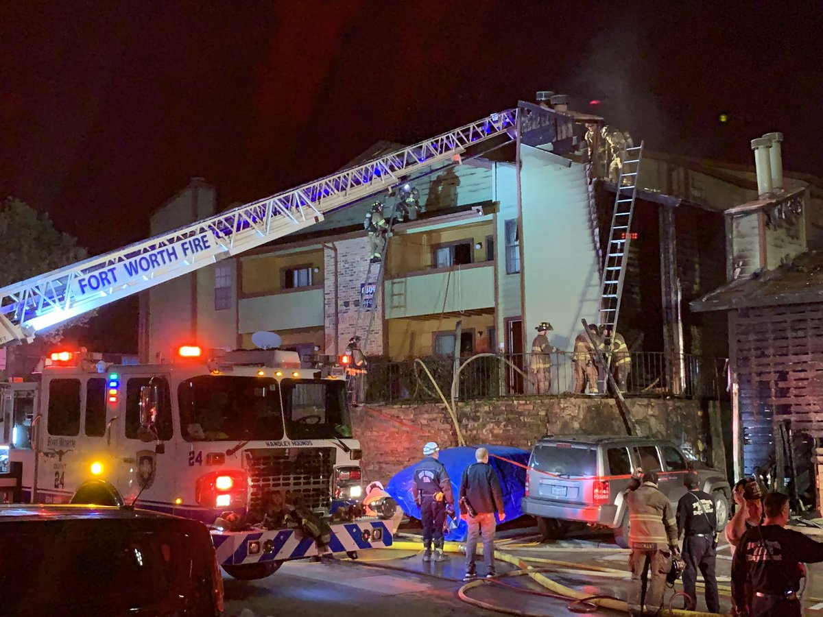 Apartment Fire on Alexis... Units are still on scene looking for hotspots and securing the scene