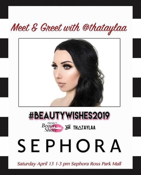 ProjBeautyShare's tweet photo. PITTSBURGH MEET UP w/ @thataylaa DETAILS! #BeautyWishes2019
When :: Sat. April 13, 1-3 pm
Where :: @sephora at Ross Park Mall
#sephorarosspark #rossparkmall #happeningatsephora #sephorapro #thebeautyisinthegiving https://t.co/D8ATsL8vEq