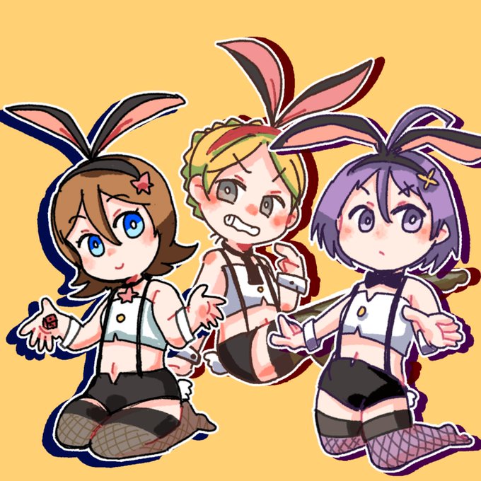 渋にも投げたけど
キセキノコも足したのとグシオンちゃんの表情差分 