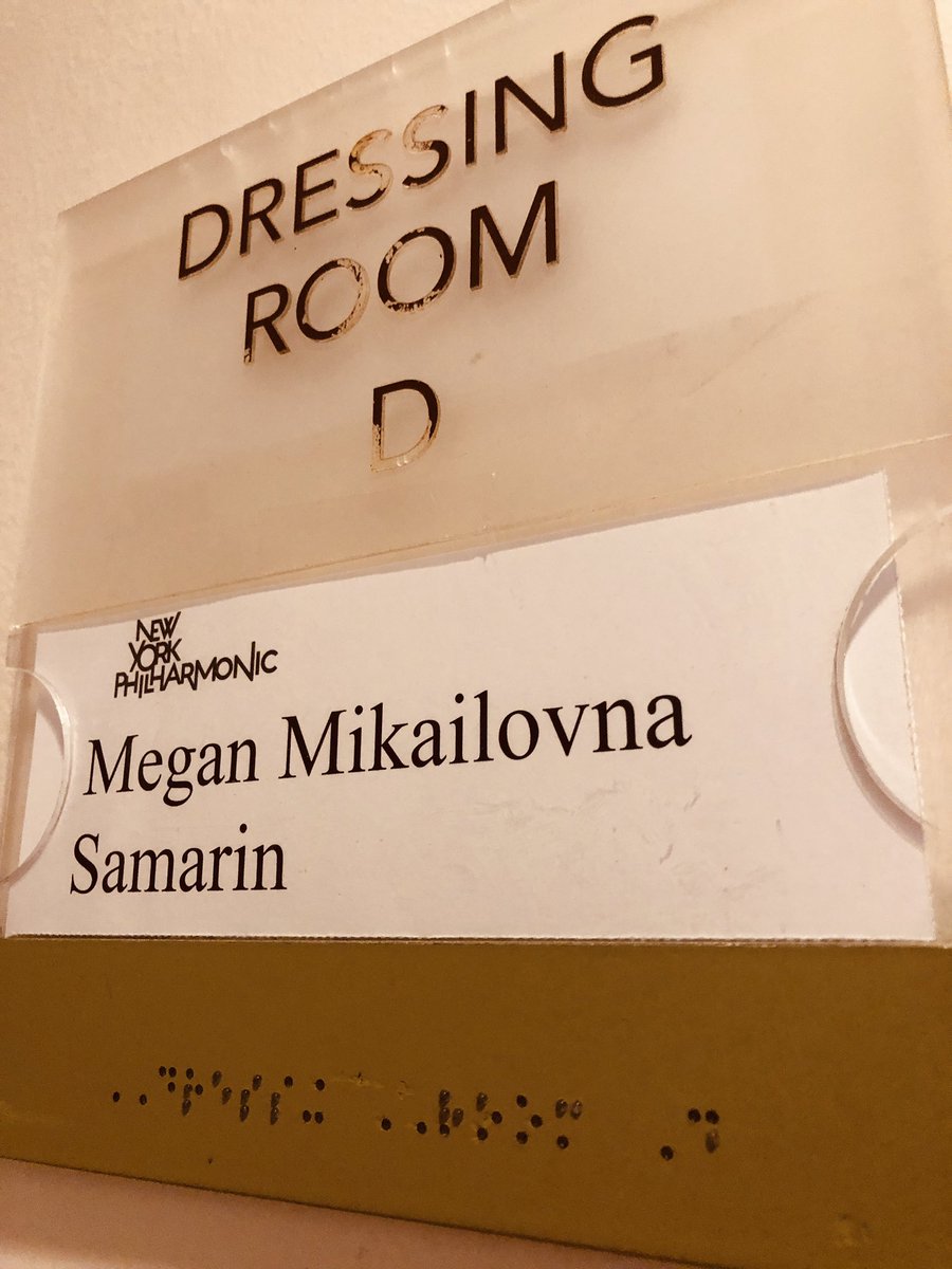megsamarin's tweet photo. Some pictures from our last rehearsal before our opening on Wednesday! Such a joy to sing with the @nyphilharmonic ! https://t.co/nj15bFu5oX