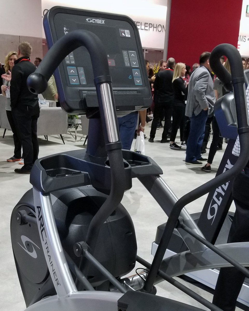 cybex's tweet photo. Bringing effective cardio equipment for results-driven users to #IHRSA2019. #CybexIntl https://t.co/8o2ukr2kon