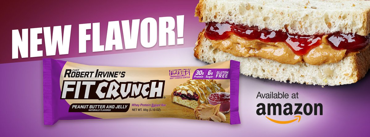 🍇🍞Read more about our NEW protein bar flavor👉bit.ly/2FhnXPn

#fitcrunch #new #protein #fitness #fitmom #proteinbar #crunchtime #fitcrunchbars #glutenfree #bestflavor #macros #muscles #gains #celebrate #newflavor #spreadthelove #bestflavor