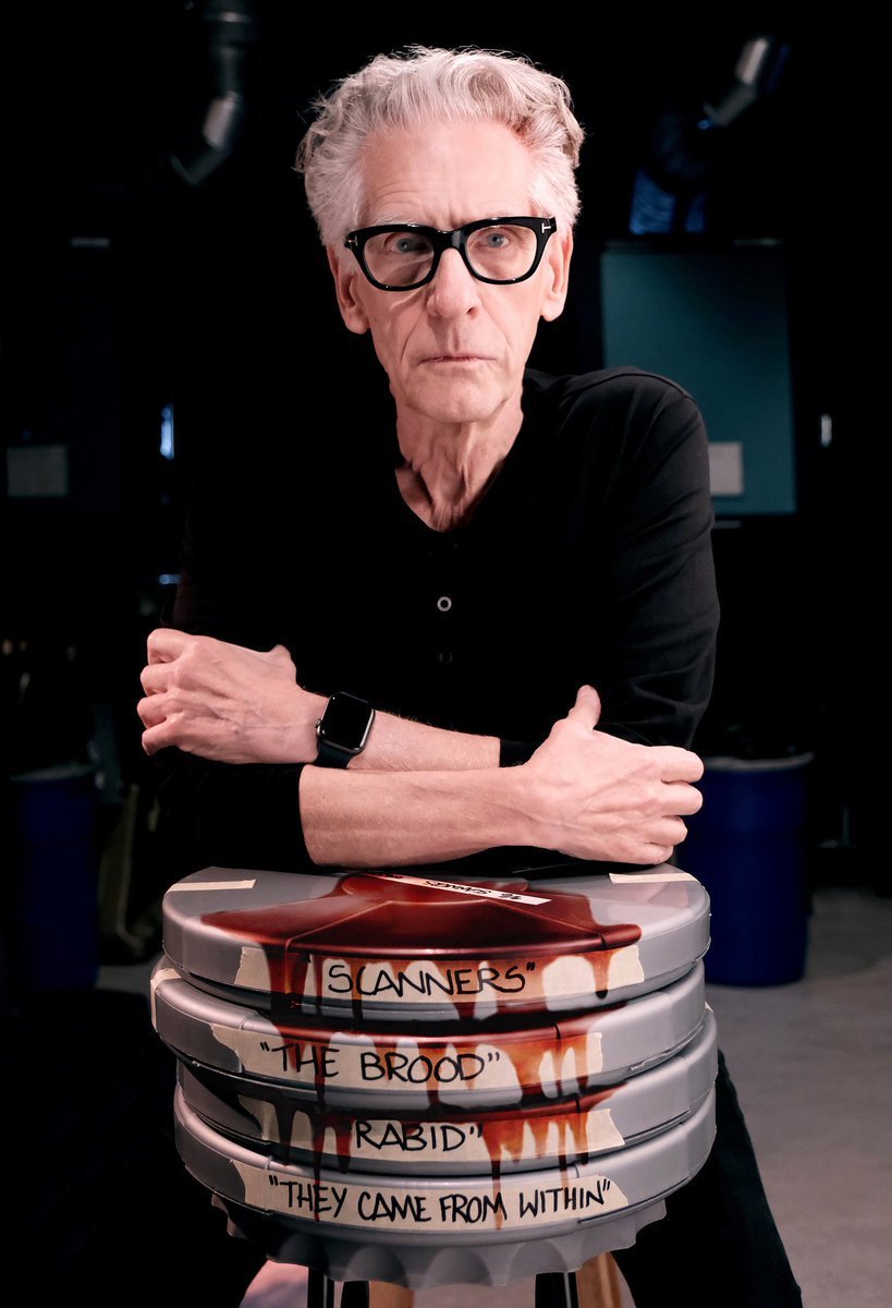 SomosRockmx's tweet photo. Today David Cronenberg turns 76!
Happy Birthday, Mr. Cronenberg! https://t.co/LKMf6T40YU