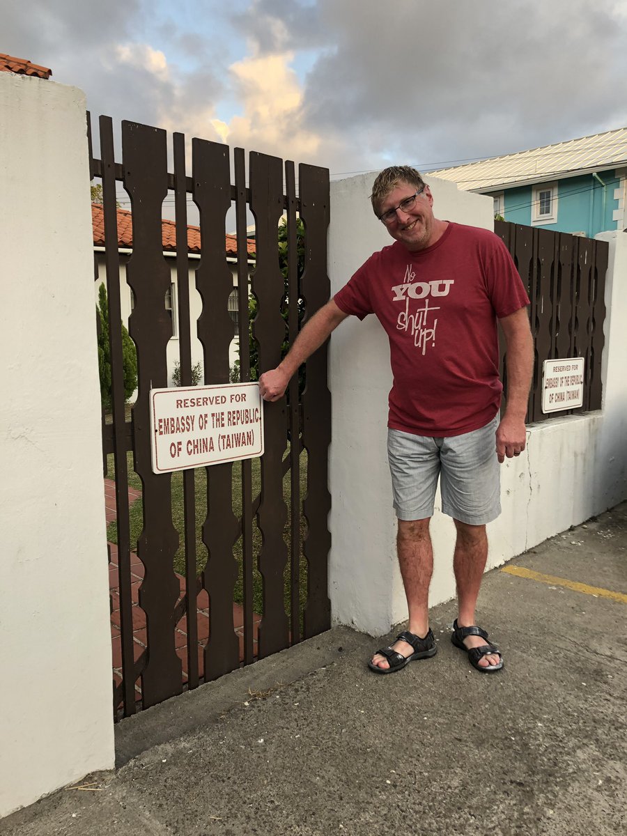 DanStrilchuk's tweet photo. Canola negotiations going well.  Didn’t say no...#atleastimtrying #canadiancanolano1 #checkouttheshirt #stlucia https://t.co/hDNTWS5XKZ