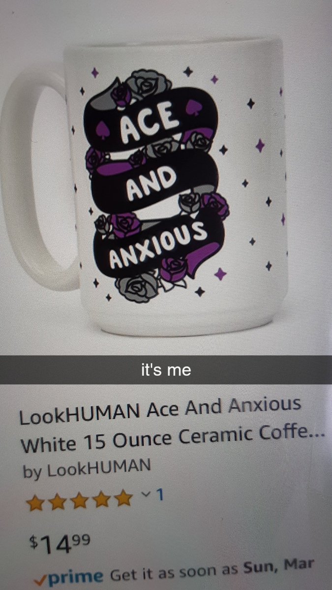 LookHUMAN Gay Anime Nerd White 15 Ounce Ceramic Coffee Mug LookHUMAN Gay Anime Nerd White 15 Ounce Ceramic Coffee Mug