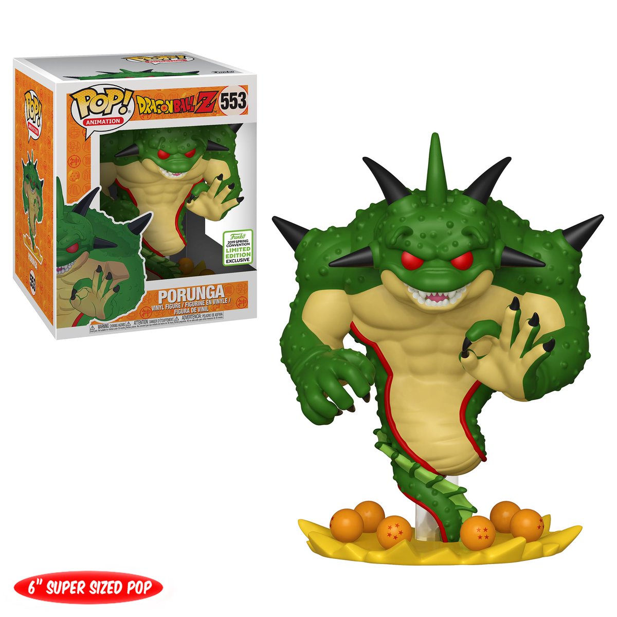OriginalFunko's tweet image. RT &amp;amp; follow @OriginalFunko for a chance to win a #ECCC exclusive 6” Porunga Pop! #FunkoECCC