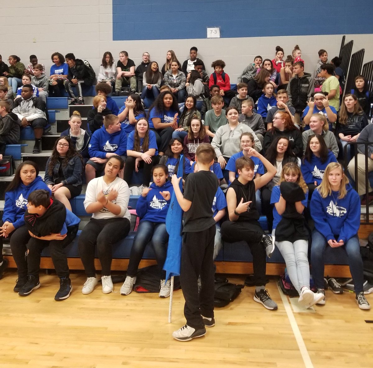 STUCOBingham's tweet image. Honor Choir 🎵🎶🎵
@BinghamBears
#springassembly
#schoolspirit
#BearsRising🐾💙🐻
#kidsdeserveit
#isdstrong