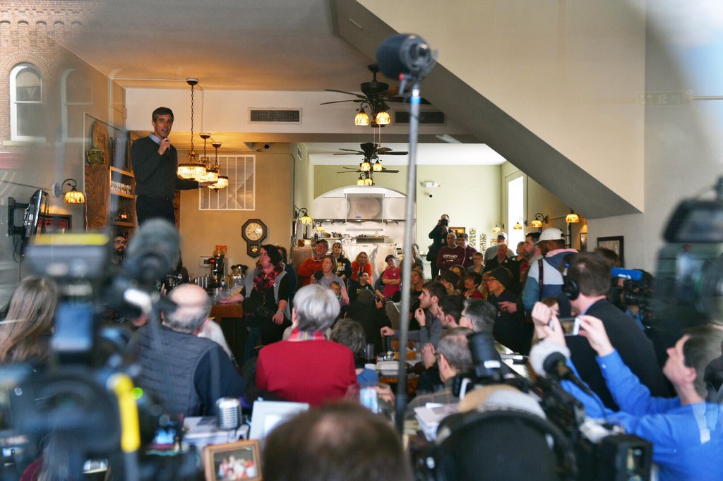 BetoORourke's tweet image. Amazing energy this afternoon in Mount Vernon at the Sing-A-Long and Yock's Landing. Great seeing everyone.