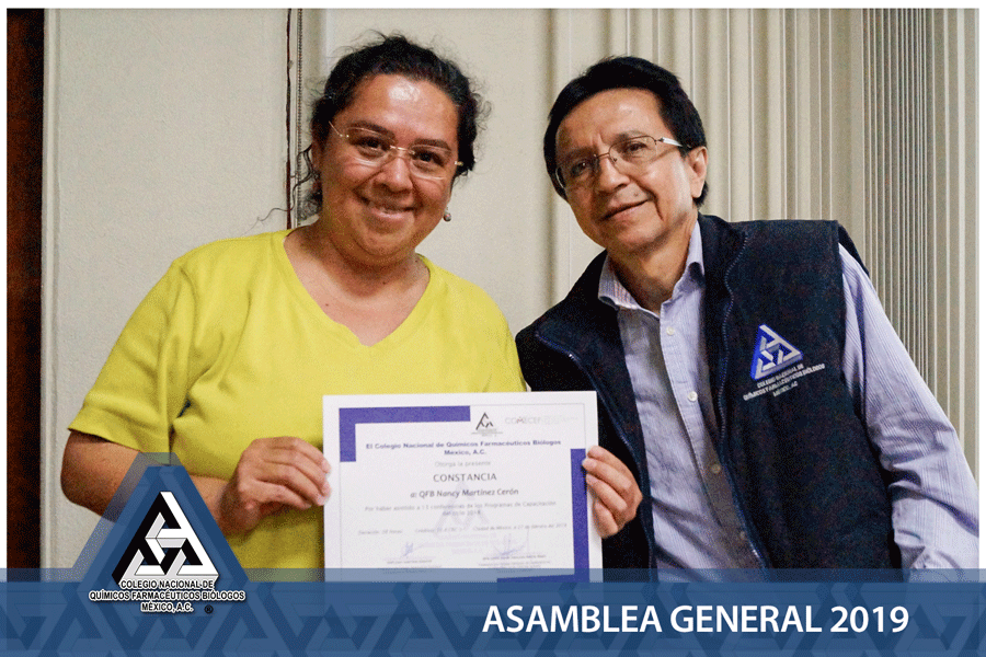 ColegioQFBMex's tweet photo. ¡Felicitaciones a todos los profesionales que cumplieron con los requisitos del #Programa2018! https://t.co/ba4YPWEX0d