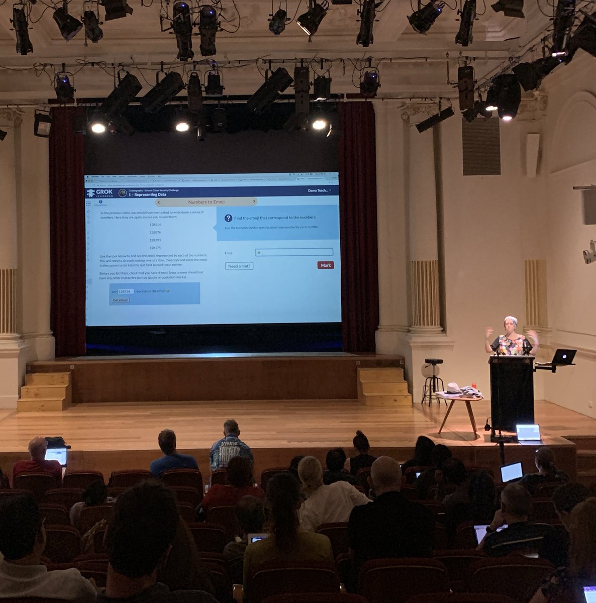 ITTGlee's tweet image. Number to Emoji. Helps kids understand how a lot of cyber security works. #groklearning #cybersecurity #ICTENSW