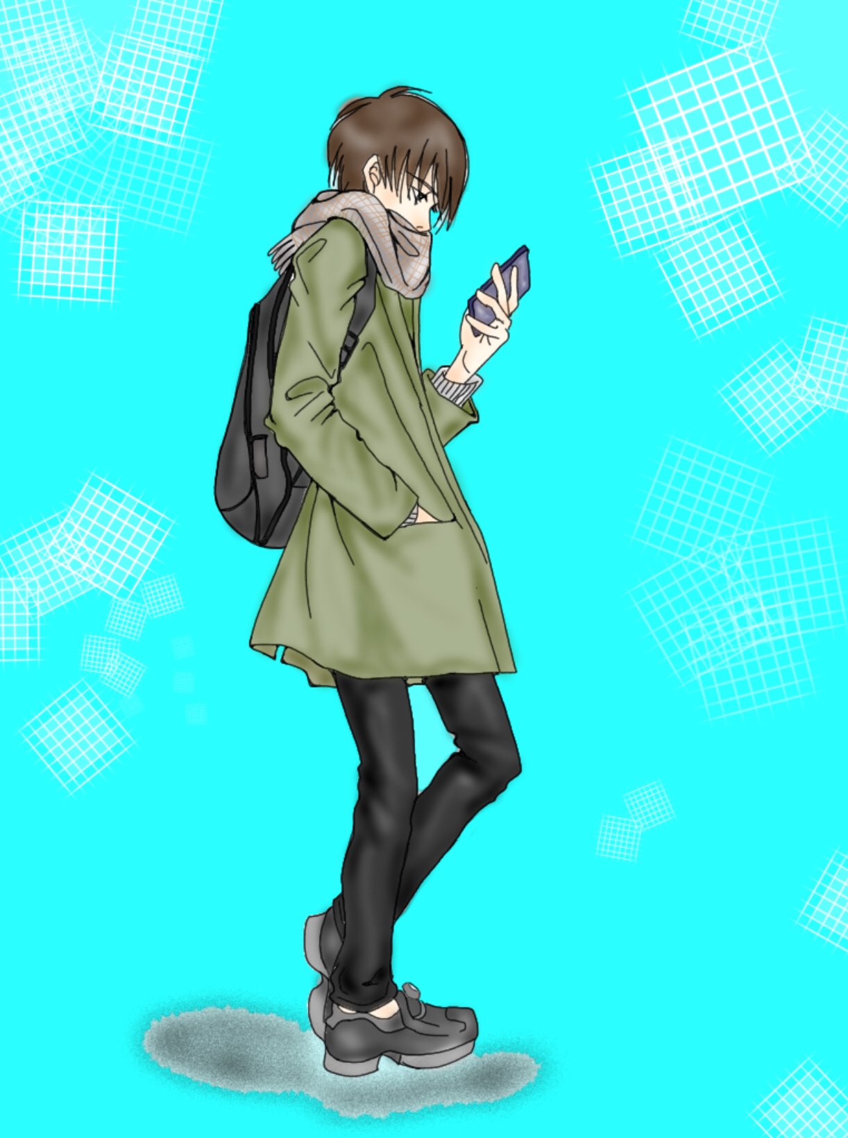 טוויטר こまみん בטוויטר スマホ男子 マフラー男子 イラスト イラストグラム いらすと Illustration 絵 カラー イラスト 下書き アナログイラスト 落書き らくがき こまみん カラーイラスト あいびすぷりんと 好きを楽しむ 好きを大切に T Co Cfkzt1sqti
