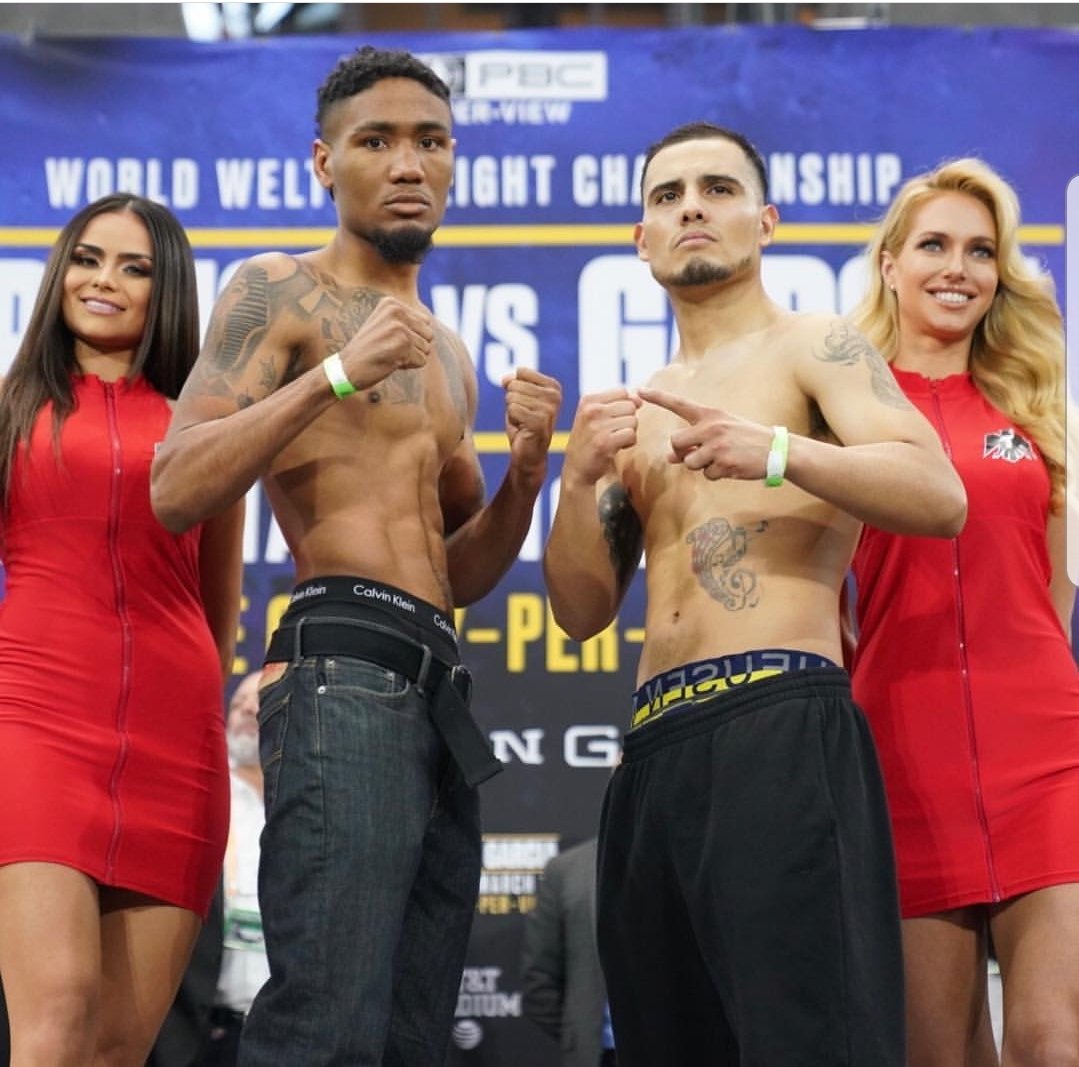 BoxingWisconsin's tweet photo. Photos of Thomas Hill and his opponent Limberth Ponce from today's weigh-in.
Source: Thomas Hill's Instagram https://t.co/K8qfK9QXqy