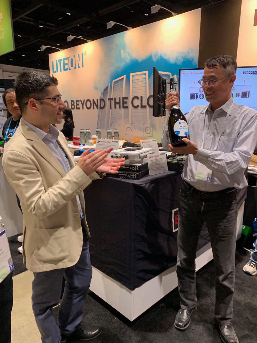 netris_io's tweet photo. Youngcor Shueh from Edgecore Networks Corporation won the competition among our partners by configuring NAT with XCloud  just in 2m11s. 

#XCloud #XCloudNetworks #OpenNetworking #networking #OCP #OCP2019 #OCPSummit19 #SDN #NFV #BGP #LoadBalancer #NAT #datacenter #networkengineer https://t.co/h9dBfO8LzW