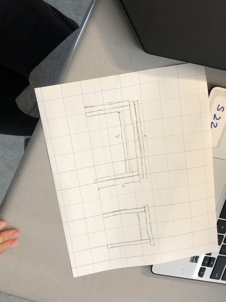 NickSiudela's tweet photo. #STEM enrichment club @frps_Letourneau where the kids are designing a table that we could build for displaying our #STEAM #STEM projects throughout the year. The students are using some basic #CAD skills while creating a blueprint of their table design. #LetourneauScholars #ELLs https://t.co/raarpshAwl