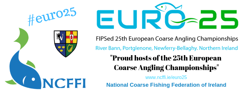 ncffi's tweet image. The NCFFI are proud to host the 25th Anniversary of the FIPS-ed European Championships on the River Bann in June. 📤 Register on-line at ncffi.ie/euro25 Here you can find details of accommodation and things to do in this fascinating area of Northern Ireland #euro25