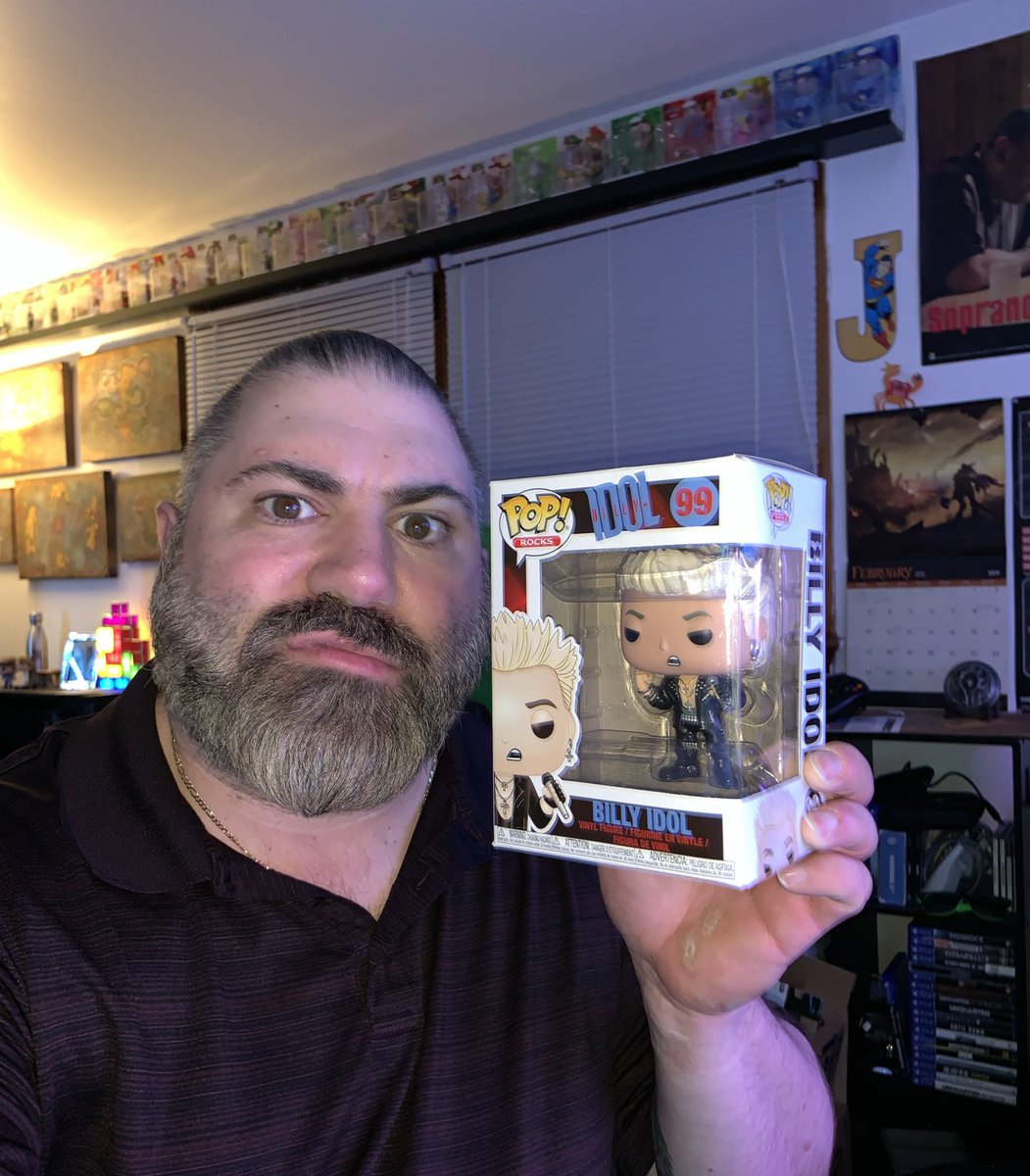 RealJoeyImage_'s tweet photo. This guy stopped by today! #FunkoPop #PopVinyl #BillyIdol #PopRocks #Metal #Punk #GenerationX #Music #ThatImageGuy https://t.co/ZRPCl7unzV