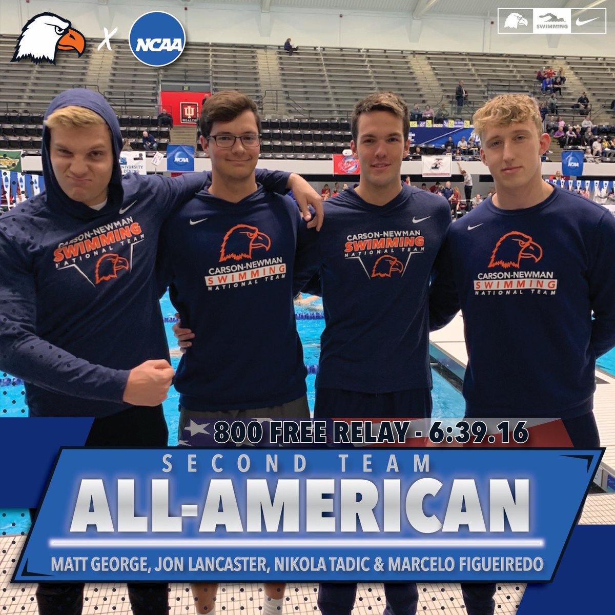 Carson-Newman Swim tweet media