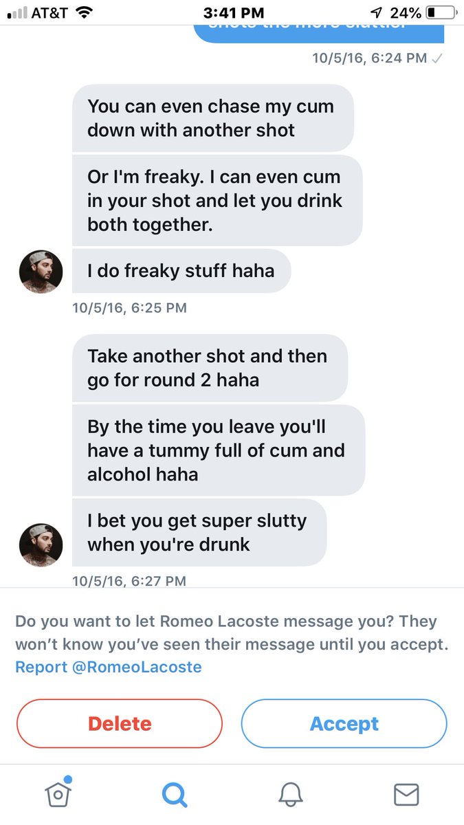 elijah daniel on Twitter: "ROMEO LACOSTE RLY ASKED AN UNDERAGE TO LICK HIS ASSHOLE AND CHASE SHOTS OF VODKA W HIS CUM ANYWAY THERE ACTUALLY TALENTED ARTISTS IN LA