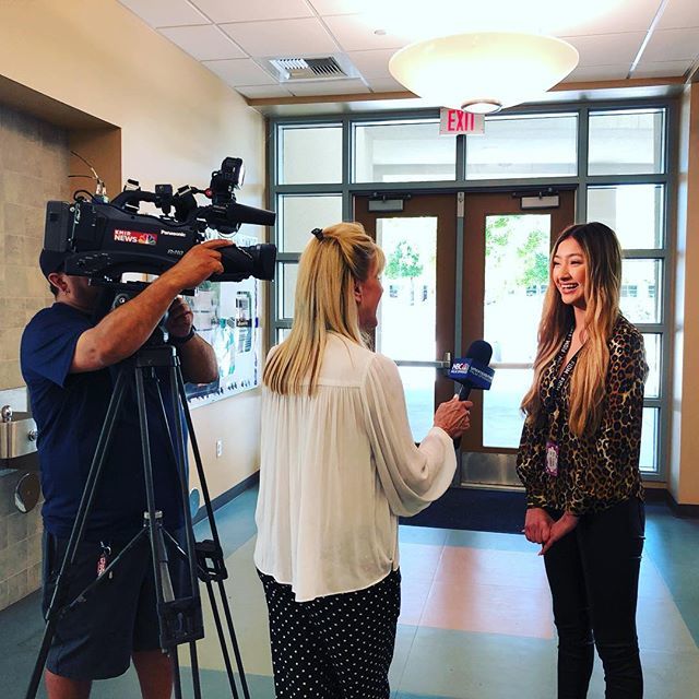 SHHSASB's tweet image. Bri Powell, our FIDM Fashion Club President &amp;amp; future FIDM student Is Kicking off Fashion Week with an interview by KMIR! It will air Thursday before the FIDM FASHION SHOW! #fashionweek #fidmla #knightsdoitright