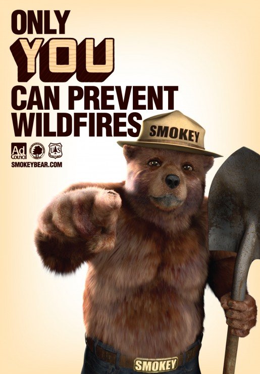 ThomasDBradley's tweet image. Today @smokey_bear (&quot;Smokey&quot; The Bear) is 75 years old. His &quot;Only You Can Prevent Wildfires.&quot; is the oldest campaigns in U.S history. @FOX5Atlanta #fox5atl  #SmokeyBear75