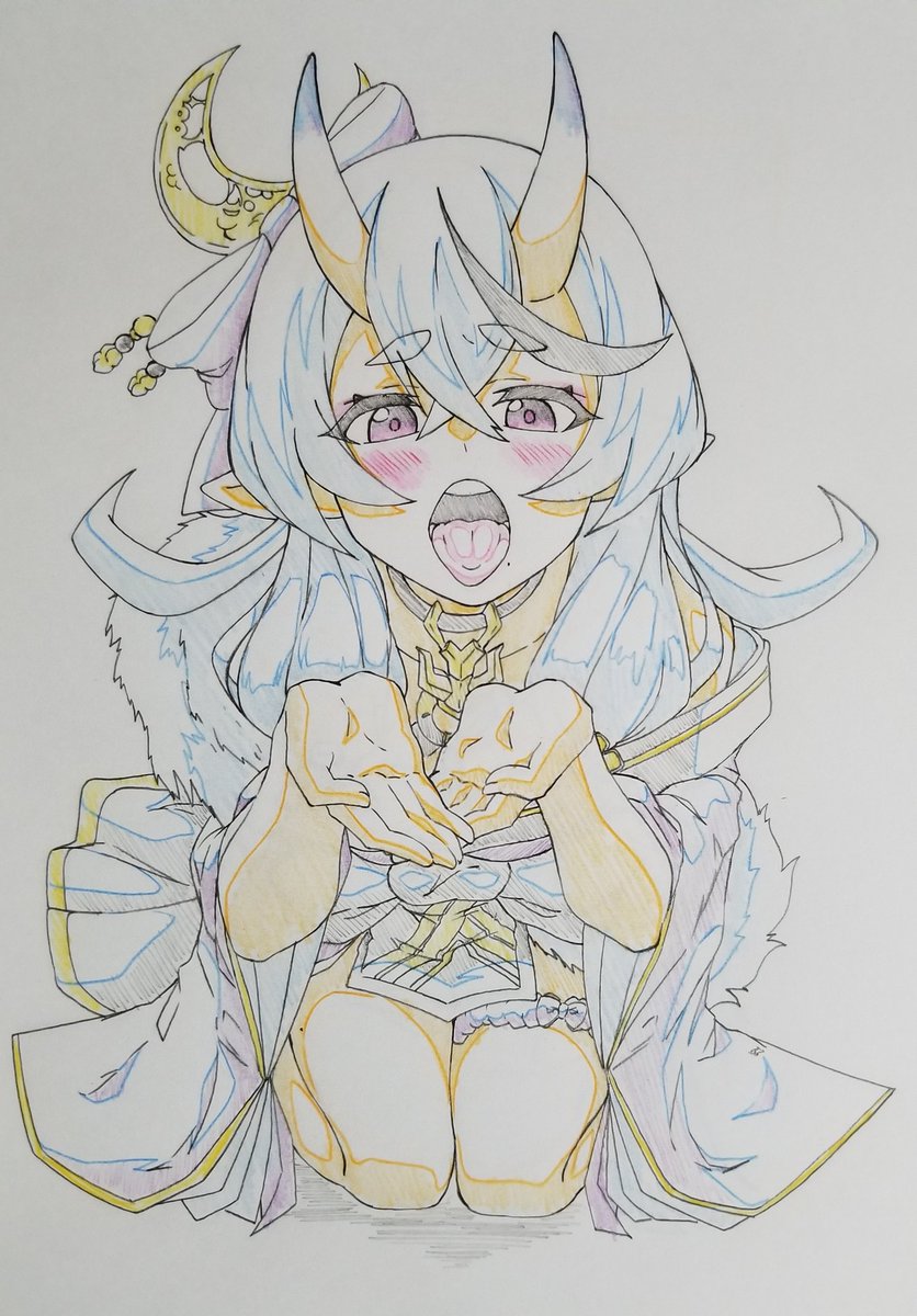 某予告で話題になった
みんなの豆を口で受け止めてくれる
竜胆尊ママ(*'∀`*)
#尊絵巻 