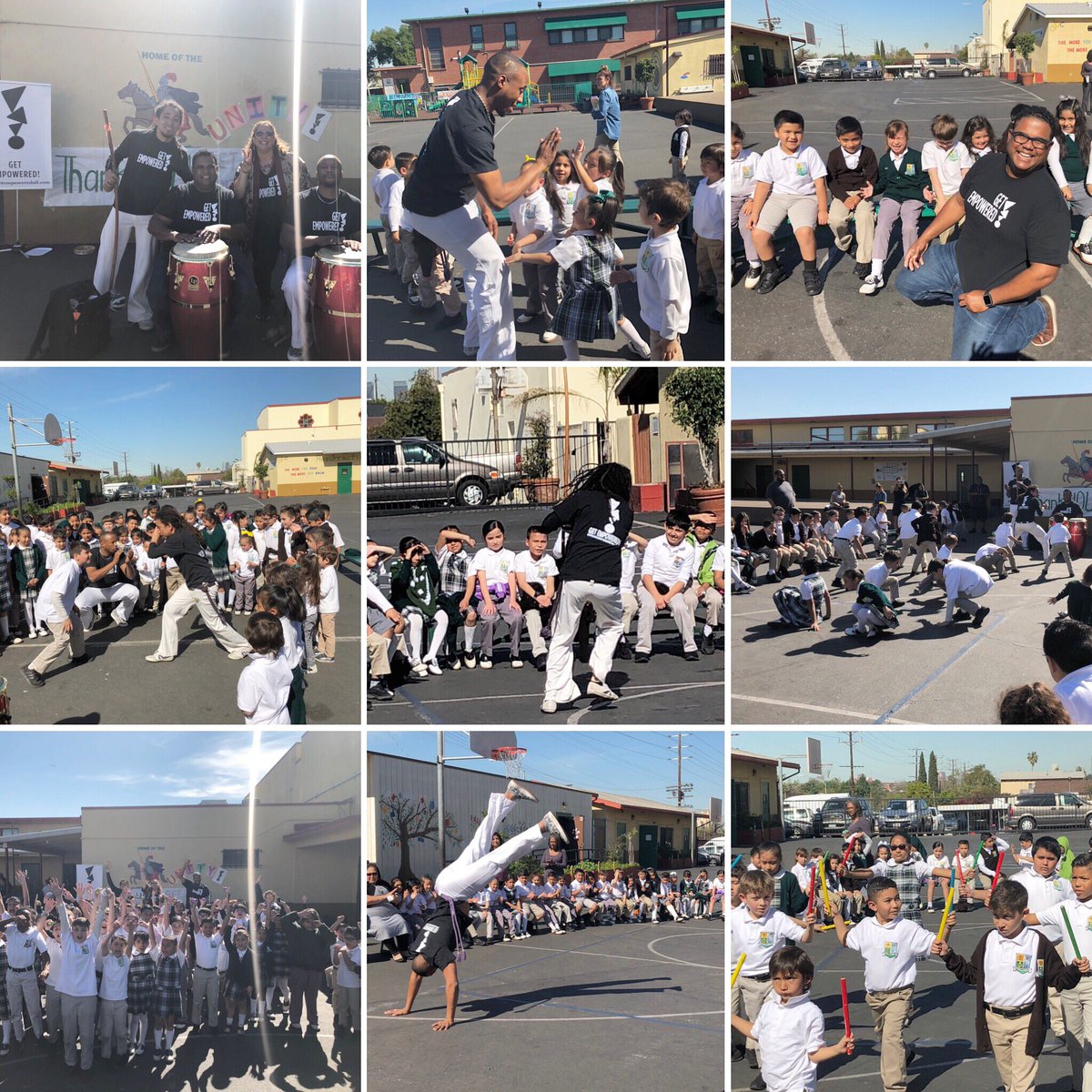 GetEmpoweredAll's tweet image. Empowerment for ALL! We are fired up from all the creativity, connecting &amp;amp; community building with our amazing students/staff @ResurrectionSc 
Multicultural Arts, Education &amp;amp; Mindfulness fun!#positivevibes #unityarts #empowerment #elevateoneanother #losangeles #outreach #artsed