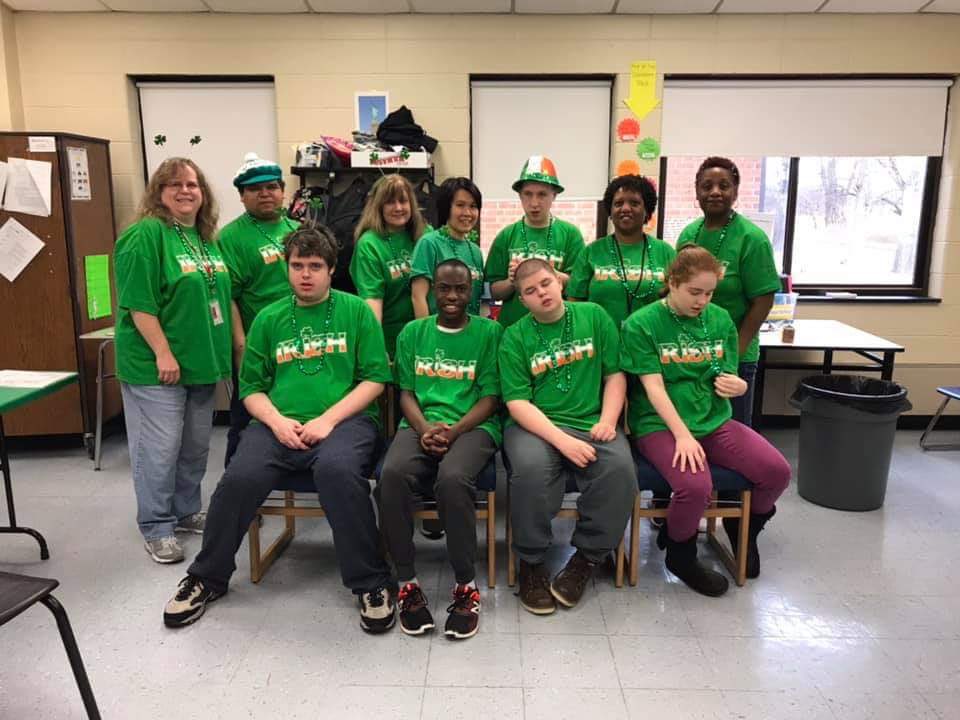 Gearing up for St. Patrick’s Day! #BCSSSDPride