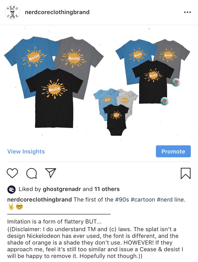 KimothyRich's tweet photo. The first of the #90s #cartoon #nerd line for my NerdCore brand. 🤘🤓
#clothingbrand #clothing #clothes #streetwear #streetfashion #shirtdesign #tshirtdesign #design #awesome #cool #rad #brand #clothingline #splat #cartoonnerds #90skid #babyclothes #kidclothes #90scartoons https://t.co/vaAlzIVNfn