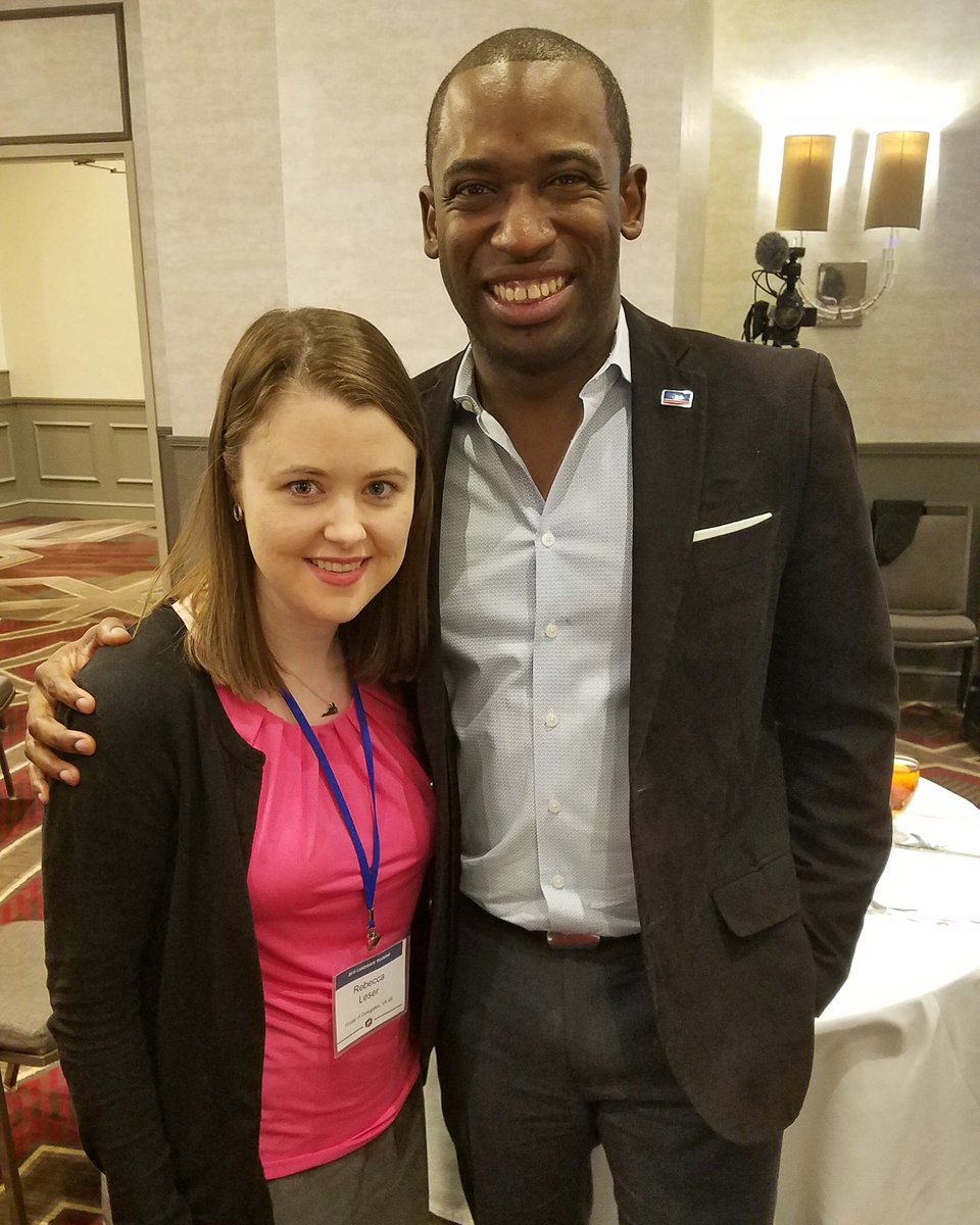 rebeccaforva's tweet photo. Richmond Mayor @LevarStoney stopped by @WinVA training to offer words of encouragement about running for office. 
#WinVirginia #TrainDems #NDTC https://t.co/eZIMtJCrZg