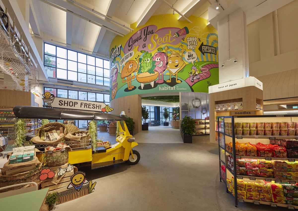 lightcollab's tweet image. Light Collab is excited to share that one of our projects, Habitat by Honestbee been shortlisted for best Retail projects of the year in the prestigious @LDAwards - #lighting #designer #Singapore @tohyahli