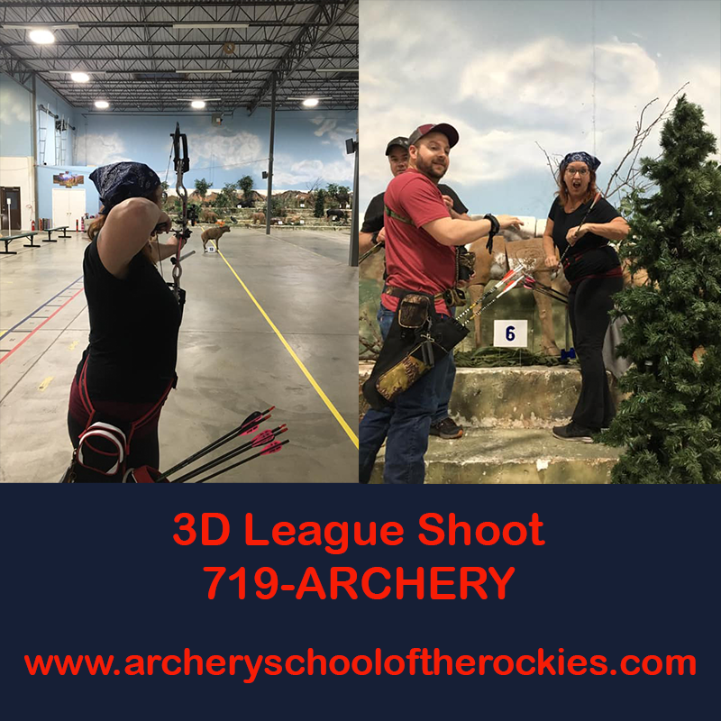 ASRCoSprings's tweet photo. Make Plans for this Tuesday 3D League
Its lots of fun!!!
We have two Great Indoor Ranges and a 3D Archery League.
We are your Full Service Pro-Shop
719-ARCHERY
https://t.co/wMDmYWKPJI
#asr #tournamentshooting #archeryclasses #coaching #pse #bows #sights #winandwin #bear #darton https://t.co/thGnawI0FB
