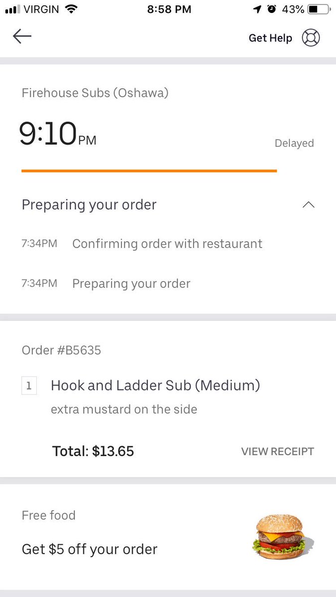HeatherD_PR's tweet photo. What - and I cannot stress this enough - the fuck?! @UberEats  😤 https://t.co/QVWlLm5iuV
