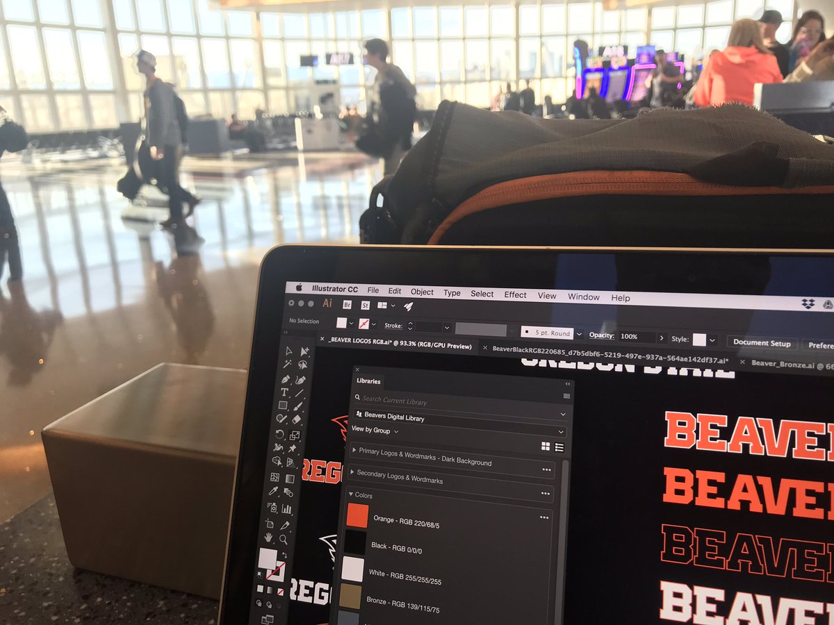 keithewarner's tweet photo. Waiting for a plane is a great time to update your #adobelibraries https://t.co/zLfZfpUvPn