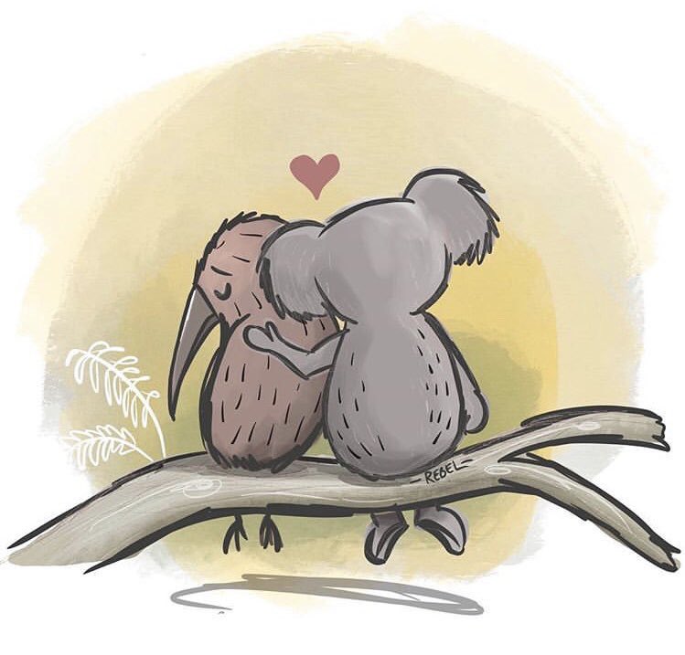 This really says it all ❤️ 

Sending all our love to our Kiwi cousins.

Thank you to Brisbane illustrator Rebel Challenger for allowing us to share her work with you all.